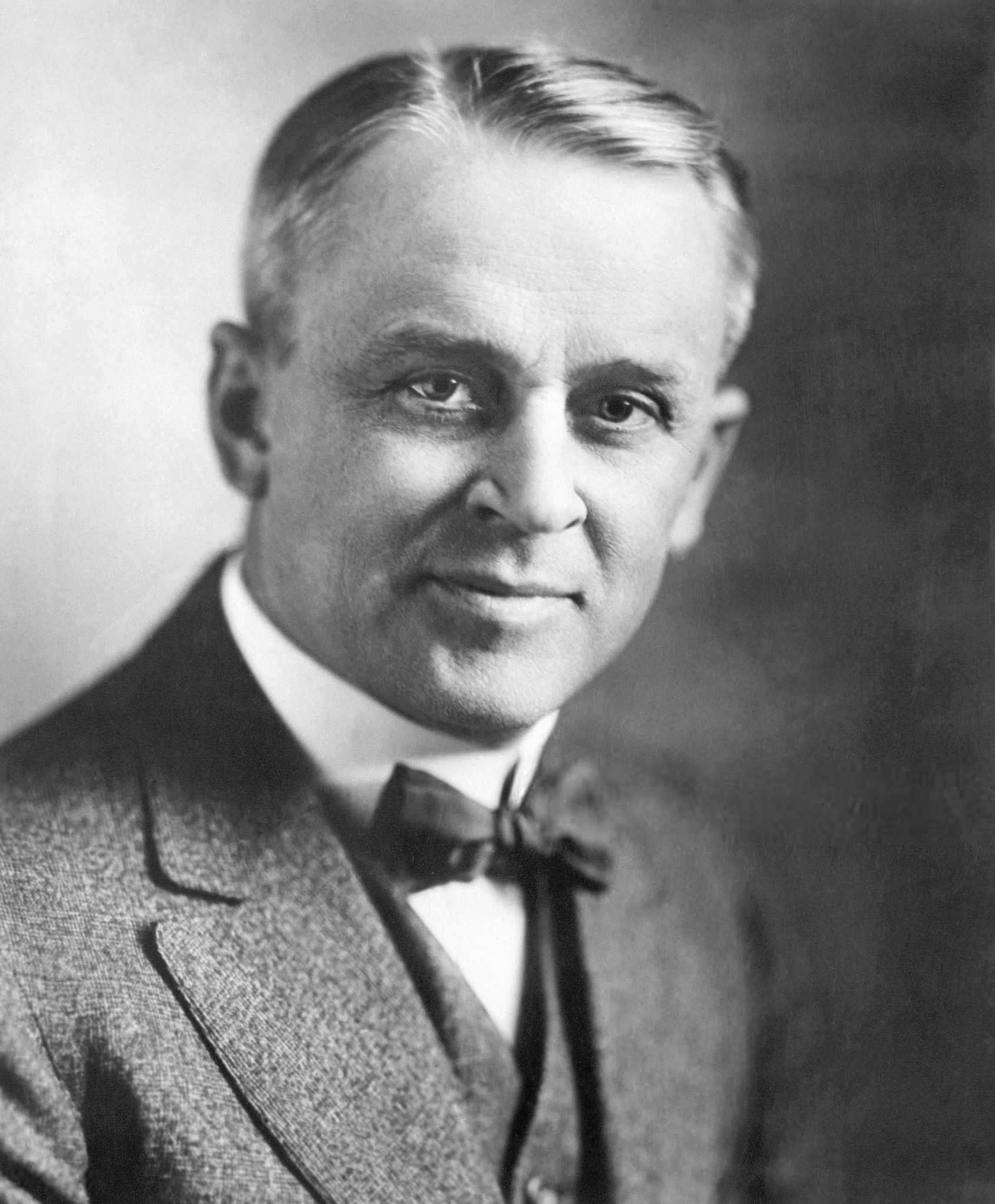 A photograph of Robert Millikan